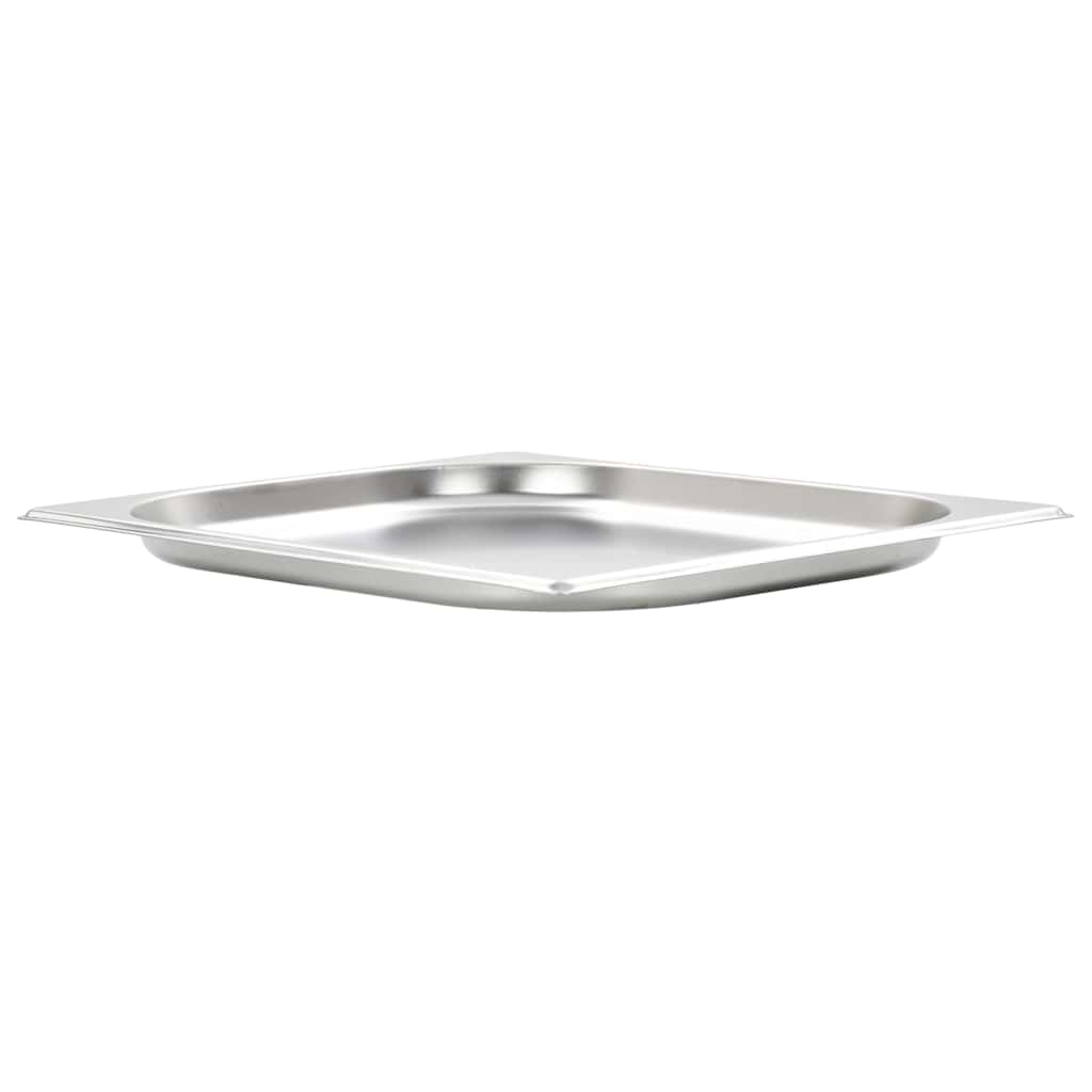 vidaXL Λεκάνες Gastronorm 8 τεμ. GN 1/2 20 χιλ. από Ανοξείδωτο Ατσάλι