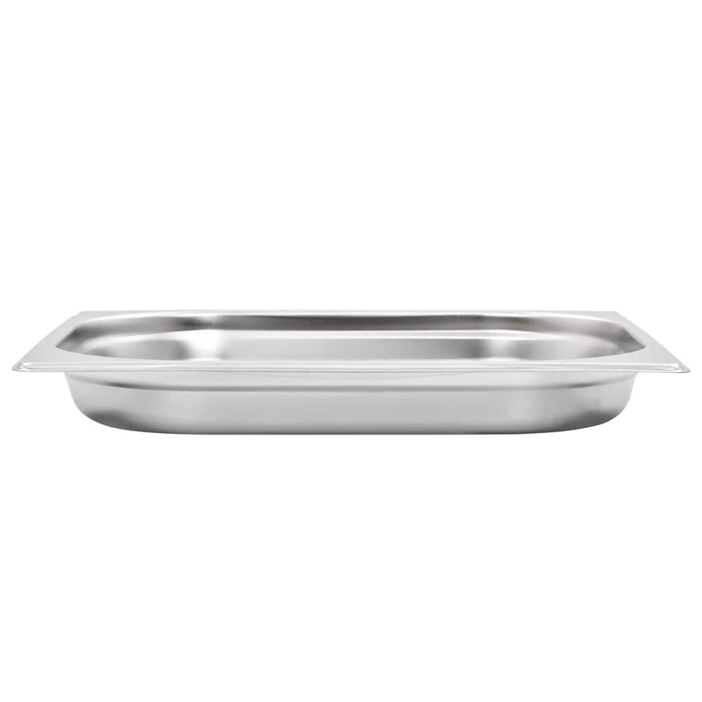 vidaXL Λεκάνες Gastronorm 8 τεμ. GN 1/2 40 χιλ. από Ανοξείδωτο Ατσάλι