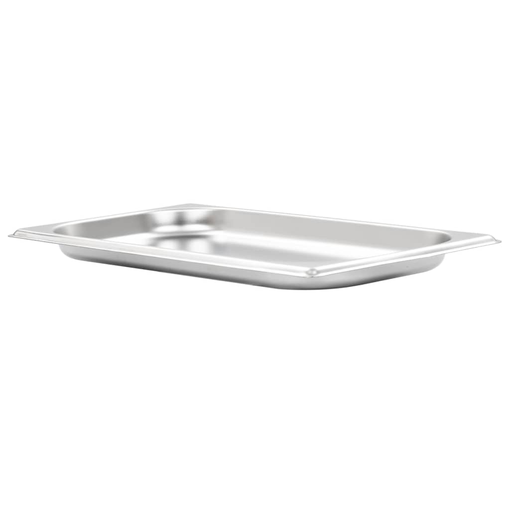 vidaXL Λεκάνες Gastronorm 12 τεμ. GN 1/3 20 χιλ. από Ανοξείδωτο Ατσάλι