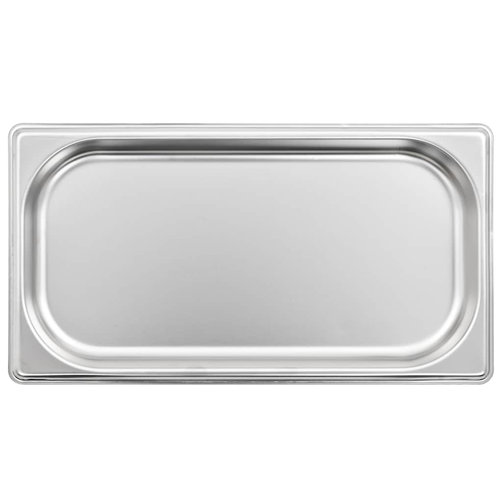 vidaXL Λεκάνες Gastronorm 12 τεμ. GN 1/3 20 χιλ. από Ανοξείδωτο Ατσάλι