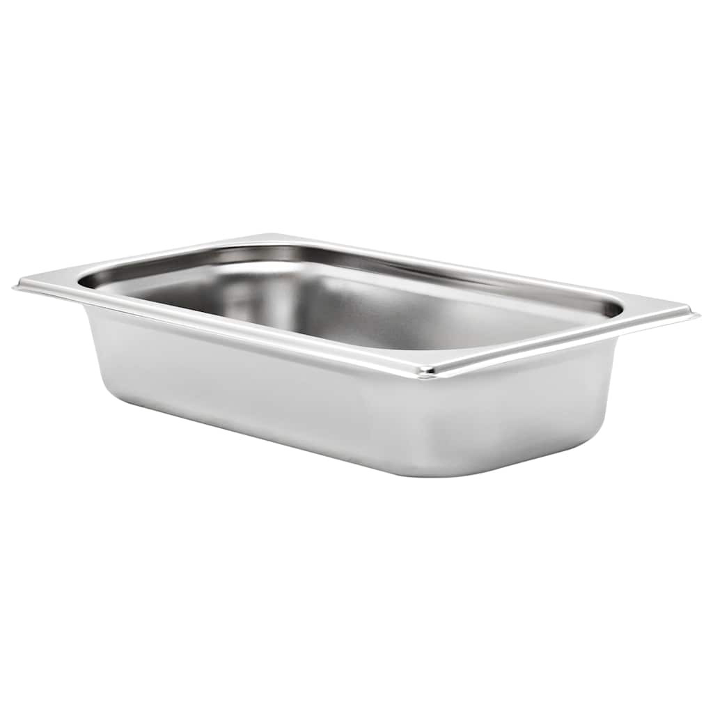 vidaXL Λεκάνες Gastronorm 8 τεμ. GN 1/3 65 χιλ. από Ανοξείδωτο Ατσάλι