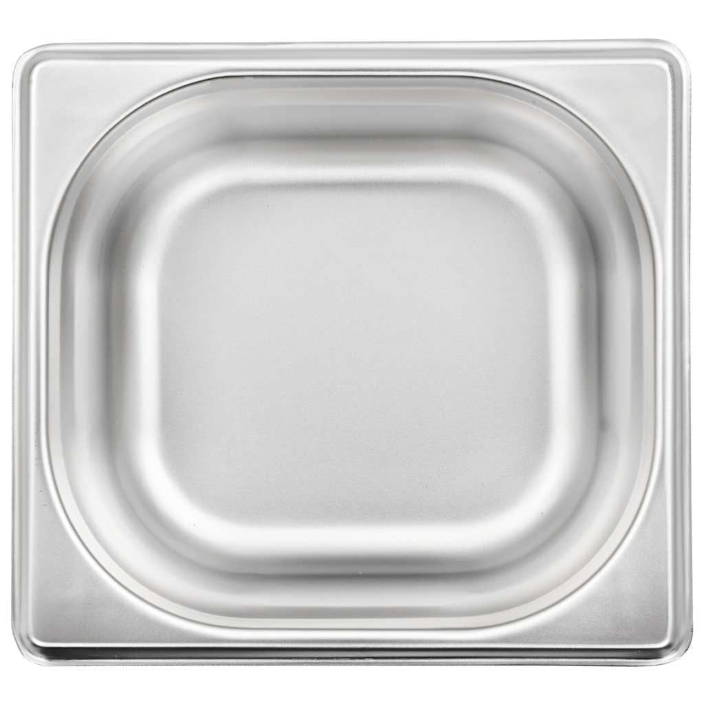 vidaXL Λεκάνες Gastronorm 12 τεμ. GN 1/6 65 χιλ. από Ανοξείδωτο Ατσάλι