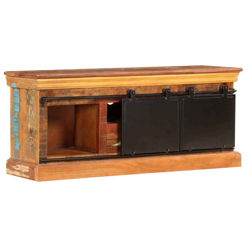 vidaXL Έπιπλο Τηλεόρασης 110 x 30 x 45 εκ. από Μασίφ Ανακυκλωμένο Ξύλο