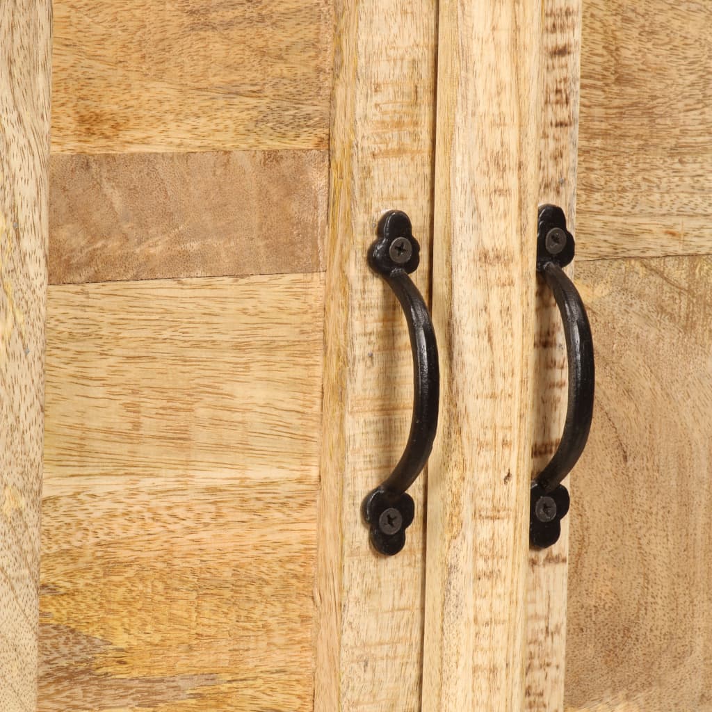 vidaXL Βιβλιοθήκη 50 x 30 x 180 εκ. από Μασίφ Ξύλο Μάνγκο