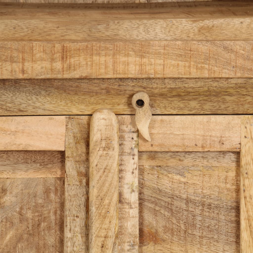 vidaXL Βιβλιοθήκη 50 x 30 x 180 εκ. από Μασίφ Ξύλο Μάνγκο