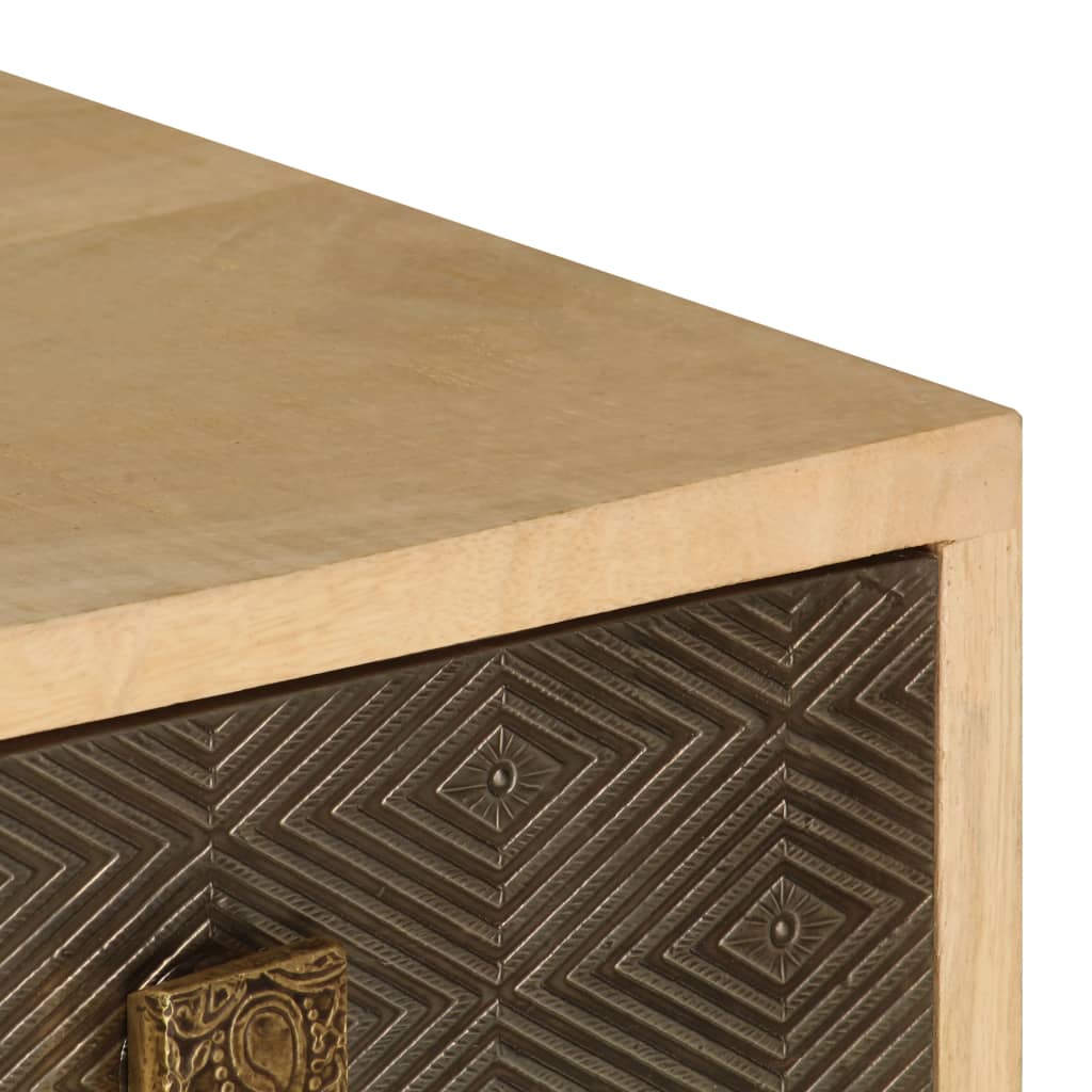 vidaXL Έπιπλο Τηλεόρασης 120 x 30 x 40 εκ. από Μασίφ Ξύλο Μάνγκο