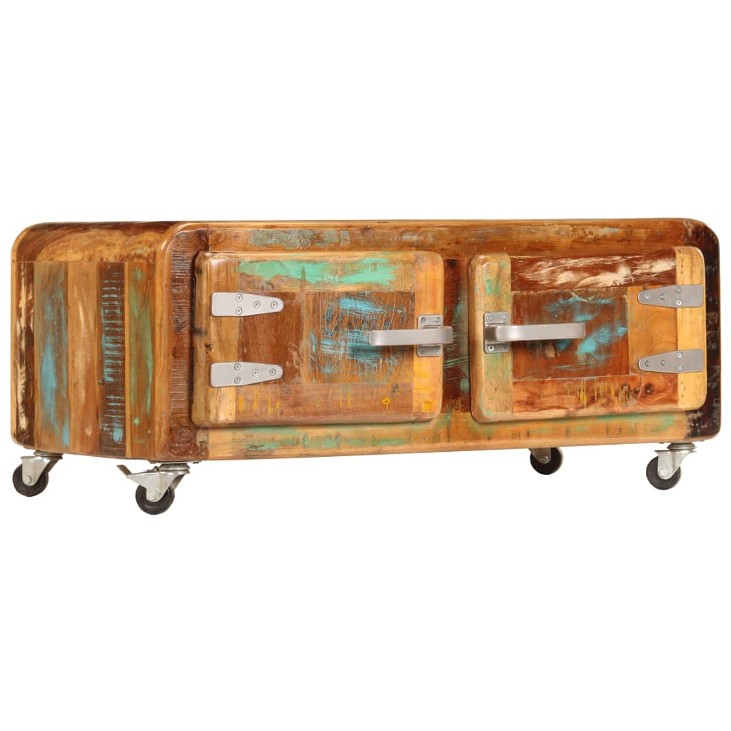 vidaXL Τραπεζάκι Σαλονιού 85 x 55 x 40 εκ. από Μασίφ Ανακυκλωμένο Ξύλο