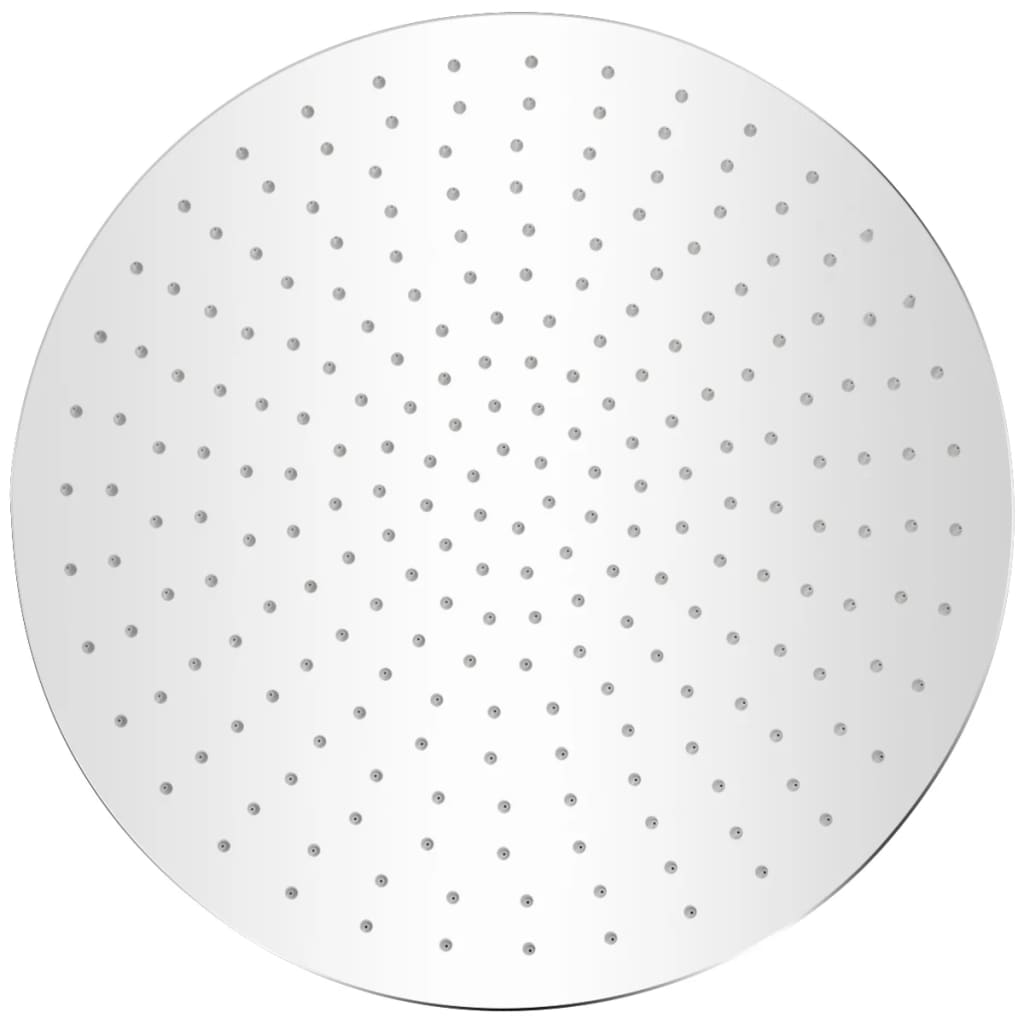 vidaXL Κεφαλή Nτους Βροχή 2 τεμ. Ø 40 εκ. από Ανοξείδωτο Ατσάλι
