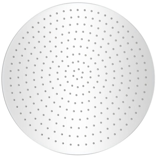 vidaXL Κεφαλή Nτους Βροχή 2 τεμ. Ø 50 εκ. από Ανοξείδωτο Ατσάλι