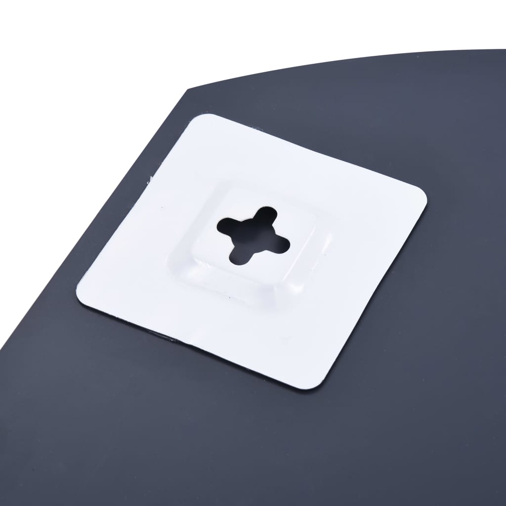 vidaXL Καθρέφτης Τοίχου με Ράφι 40 x 60 εκ. από Ψημένο Γυαλί