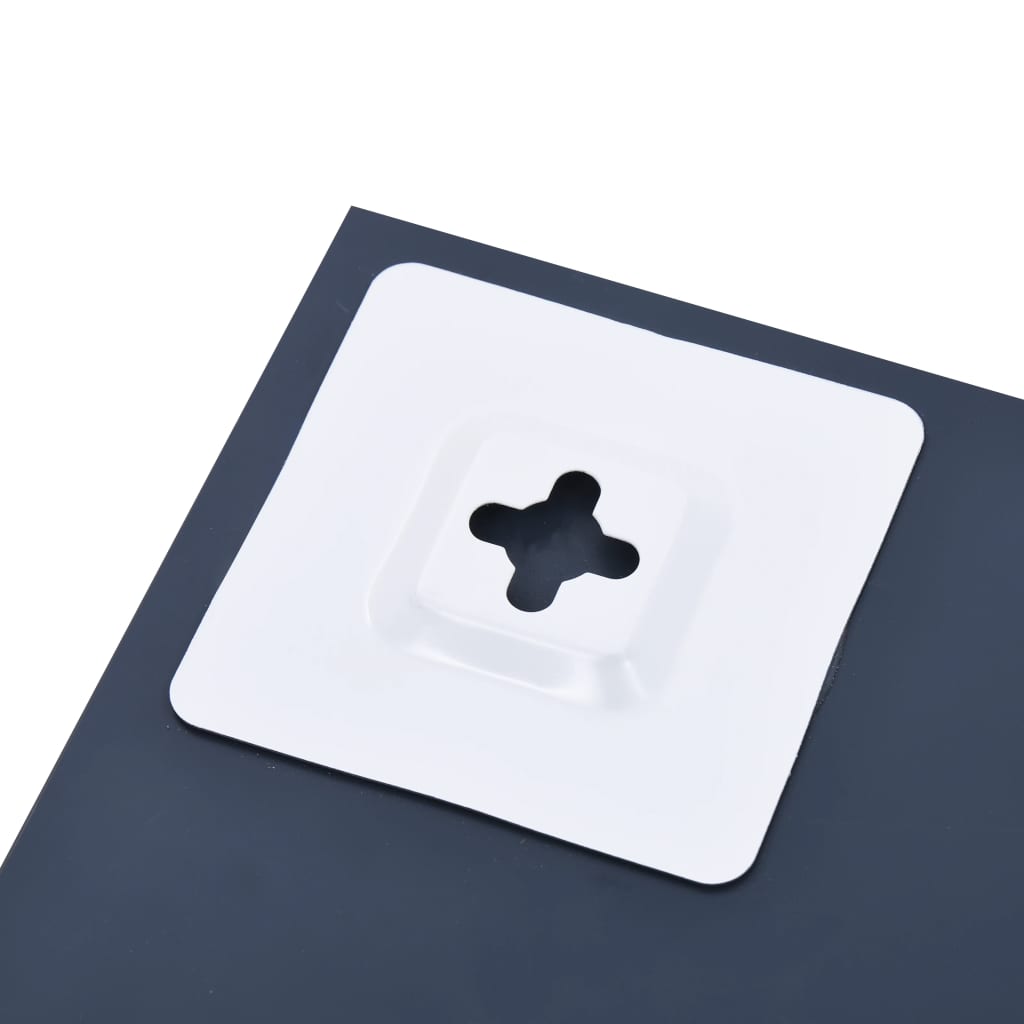 vidaXL Καθρέφτης Τοίχου με Ράφι 30 x 50 εκ. από Ψημένο Γυαλί