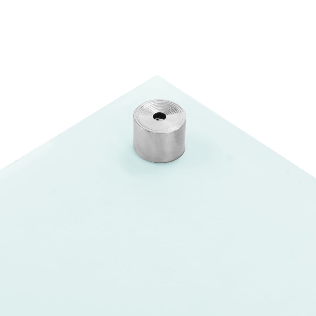 vidaXL Πλάτη Κουζίνας Λευκή 100 x 50 εκ. από Ψημένο Γυαλί