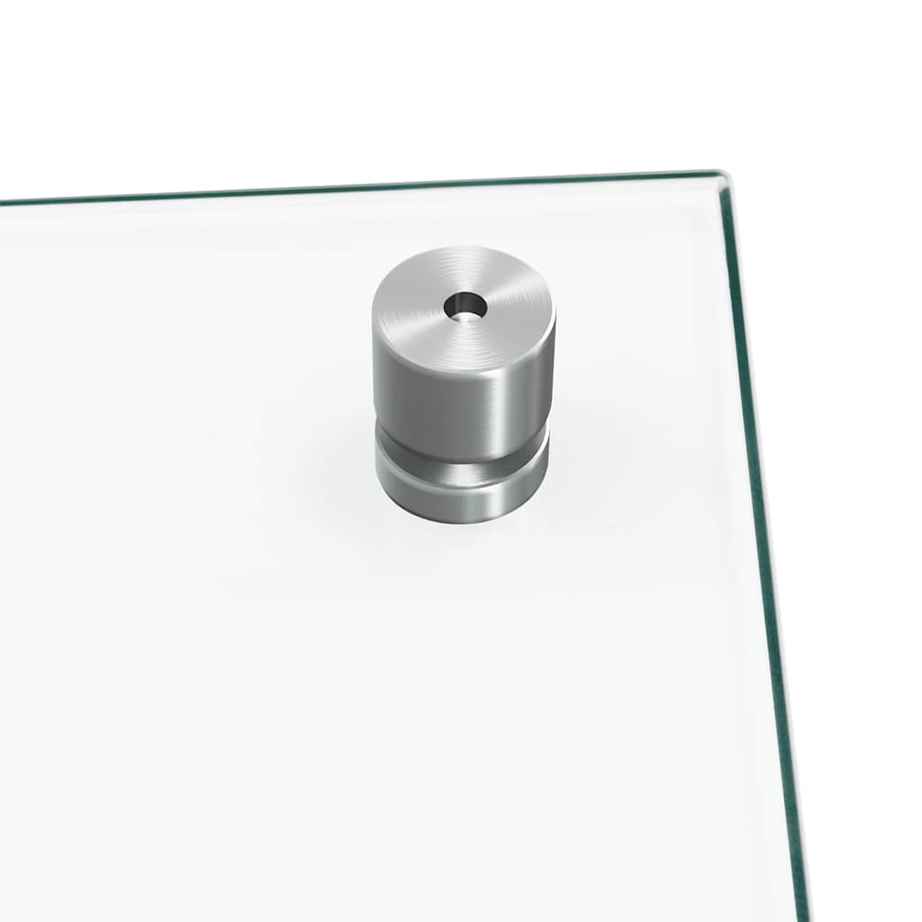 vidaXL Πλάτη Κουζίνας Διαφανής 70 x 40 εκ. από Ψημένο Γυαλί