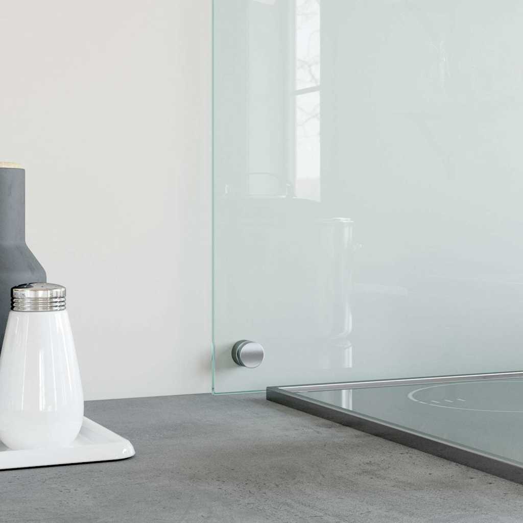 vidaXL Πλάτη Κουζίνας Διαφανής 70 x 60 εκ. από Ψημένο Γυαλί