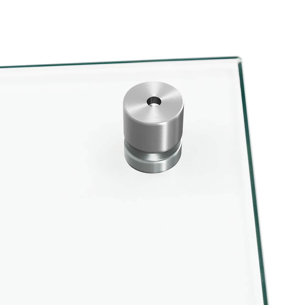 vidaXL Πλάτη Κουζίνας Διαφανής 70 x 60 εκ. από Ψημένο Γυαλί