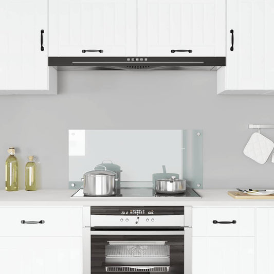 vidaXL Πλάτη Κουζίνας Διαφανής 90 x 40 εκ. από Ψημένο Γυαλί