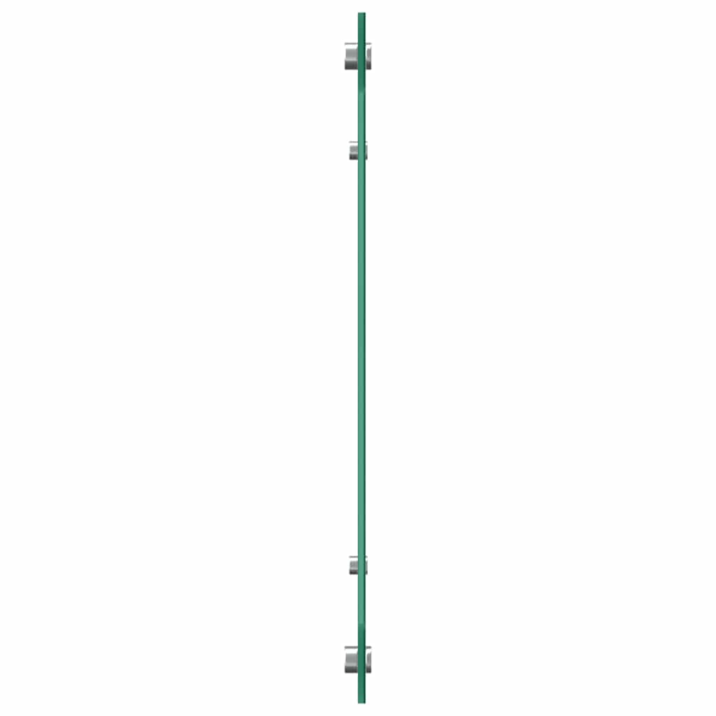 vidaXL Πλάτη Κουζίνας Διαφανής 90 x 50 εκ. από Ψημένο Γυαλί