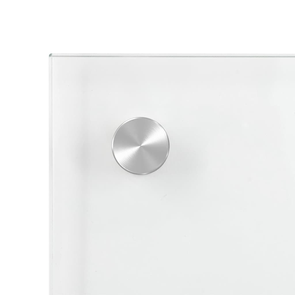 vidaXL Πλάτη Κουζίνας Διαφανής 90 x 60 εκ. από Ψημένο Γυαλί