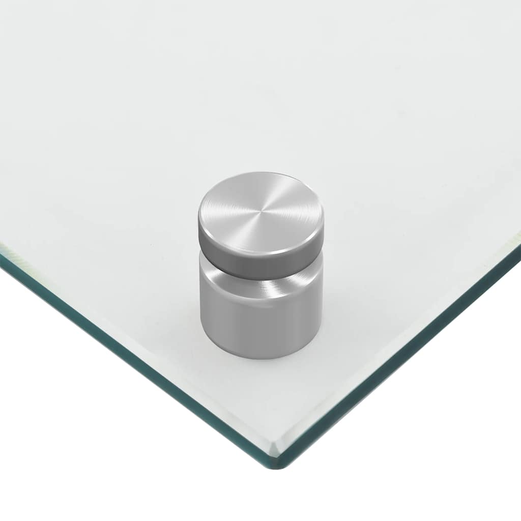 vidaXL Πλάτη Κουζίνας Διαφανής 90 x 60 εκ. από Ψημένο Γυαλί