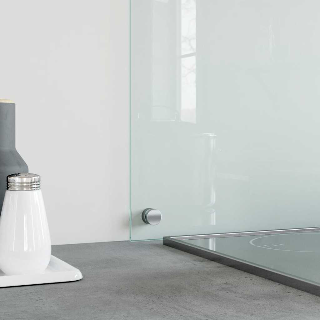 vidaXL Πλάτη Κουζίνας Διαφανής 100 x 40 εκ. από Ψημένο Γυαλί