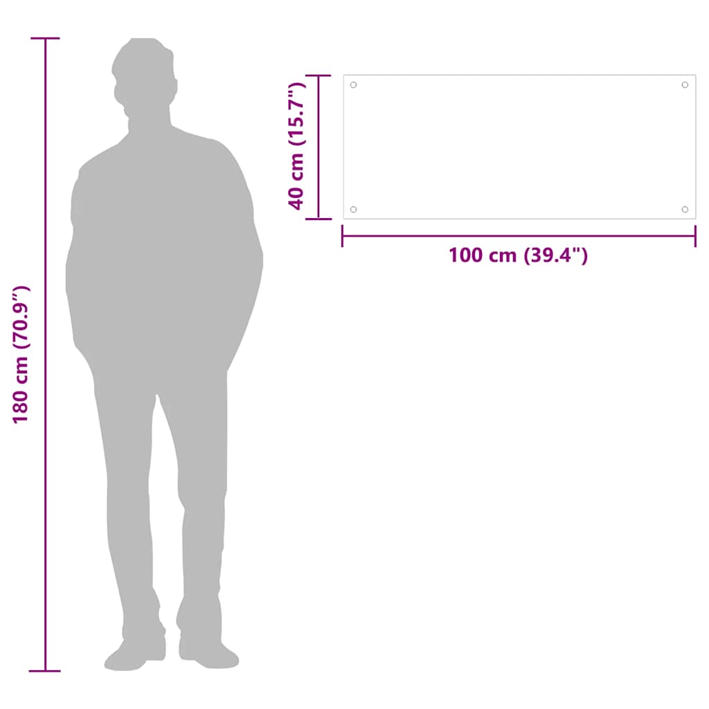 vidaXL Πλάτη Κουζίνας Διαφανής 100 x 40 εκ. από Ψημένο Γυαλί