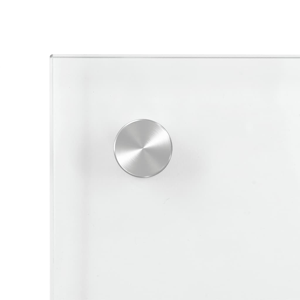 vidaXL Πλάτη Κουζίνας Διαφανής 100 x 50 εκ. από Ψημένο Γυαλί