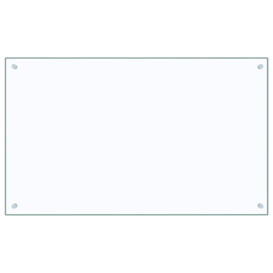 vidaXL Πλάτη Κουζίνας Διαφανής 100 x 60 εκ. από Ψημένο Γυαλί