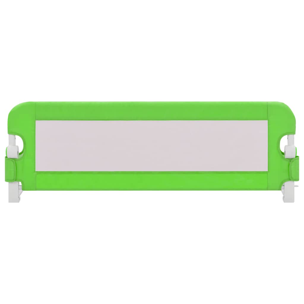 vidaXL Μπάρα Κρεβατιού Προστατευτική Πράσινη 120x42 εκ. από Πολυεστέρα