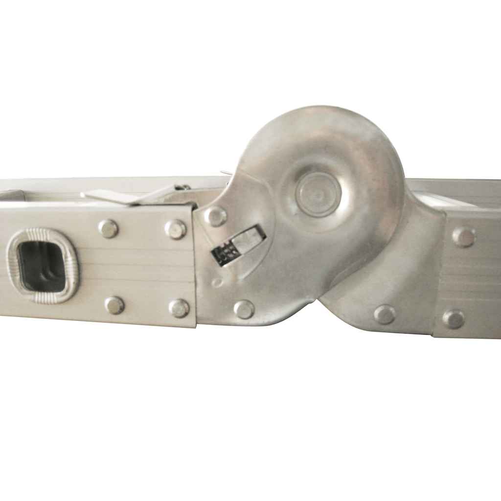 vidaXL Σκάλα Αλουμινίου με 8 Σκαλοπάτια 150 κ.