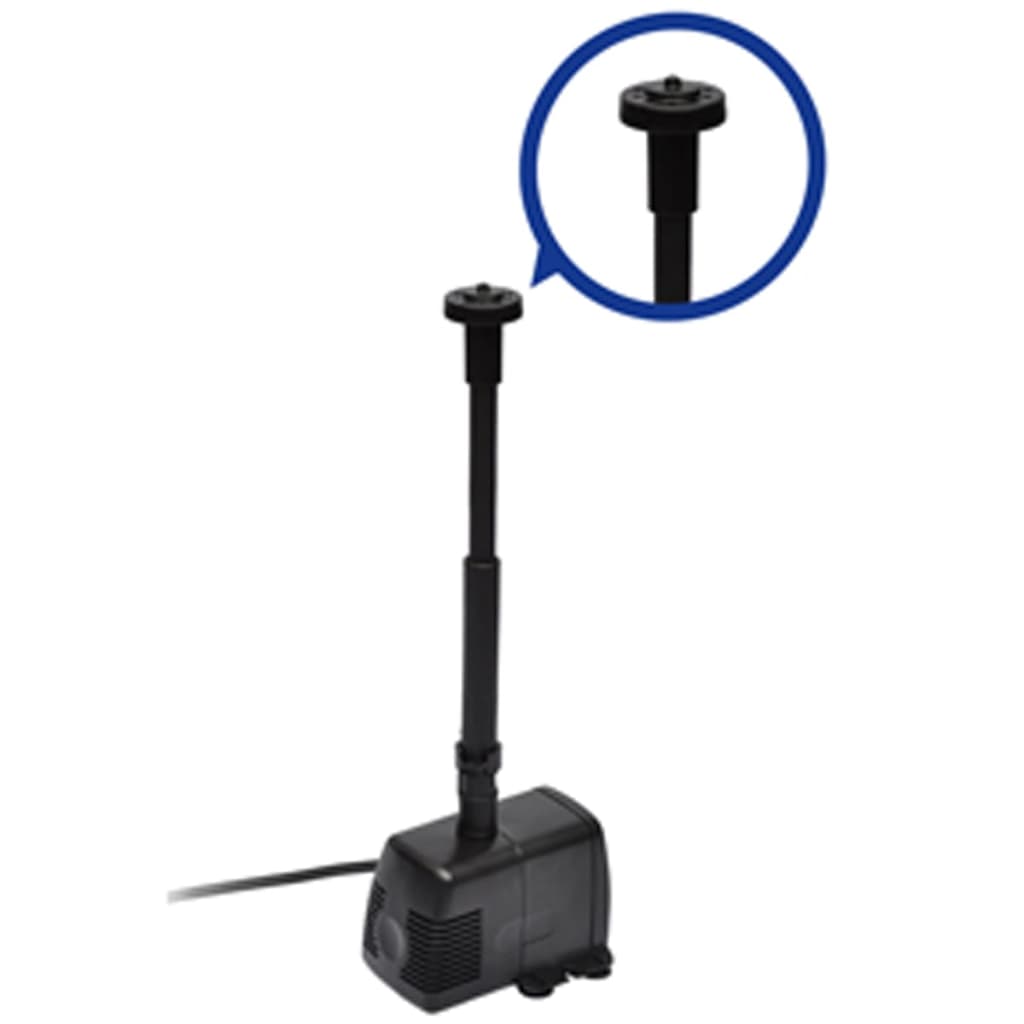 Αντλία σιντριβανιού με 3 διαφορετικά ακροφύσια