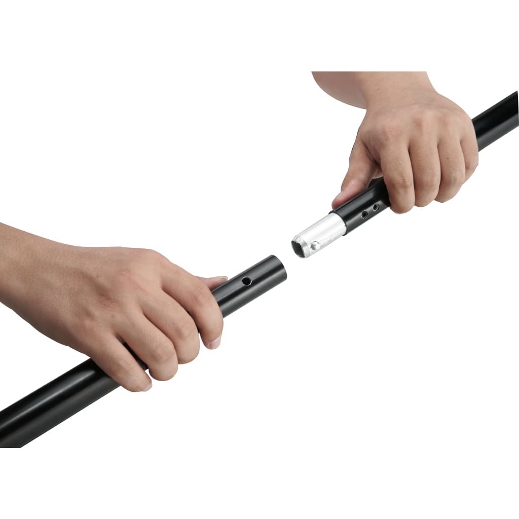 vidaXL Σύστημα Στήριξης & Φωτογραφικό Φόντο Λευκό 600 x 300 εκ.