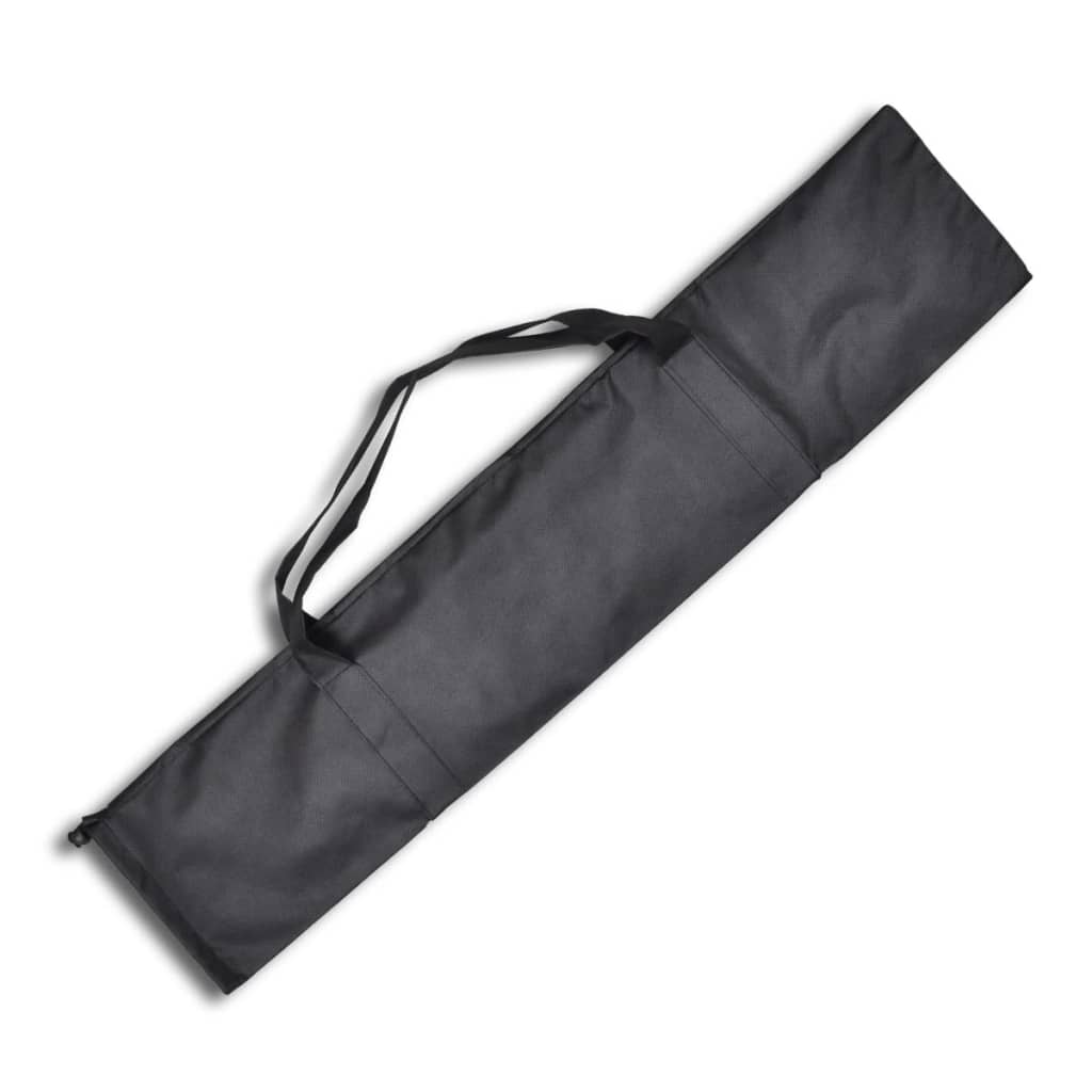 vidaXL Σετ Studio: Σύστημα Φόντου Λευκό 600 x 300 εκ. & Φωτισμός