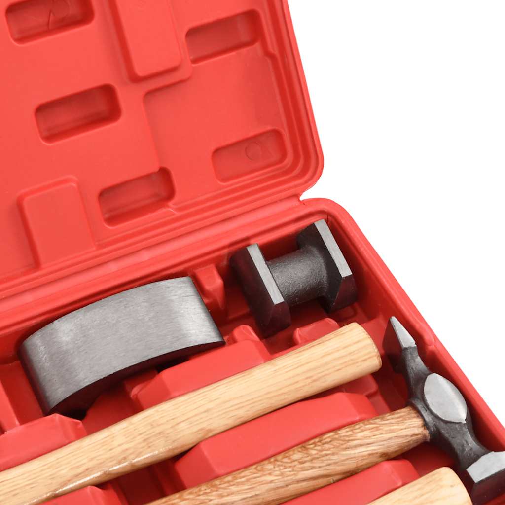 vidaXL Σετ  Σφυριά &amp; Κόντρες Φανοποιείων 7 Τεμαχίων