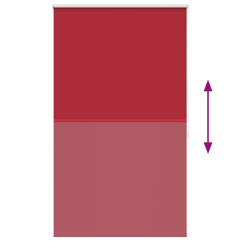 vidaXL Ρόλερ Σκίασης Blackout Κόκκινο 100 x 175 cm