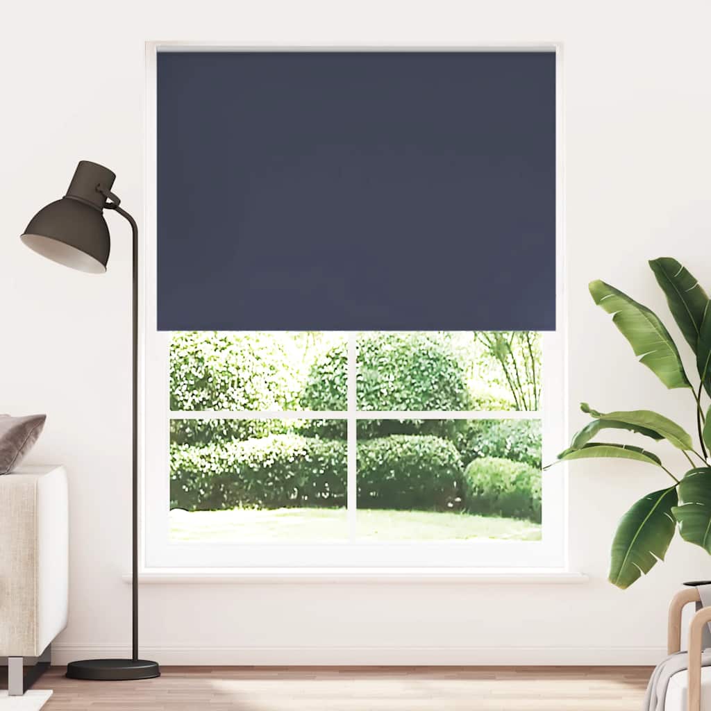 vidaXL Στόρι Συσκότισης Ρόλερ Ναυτικό Μπλε 140 x 230 εκ.
