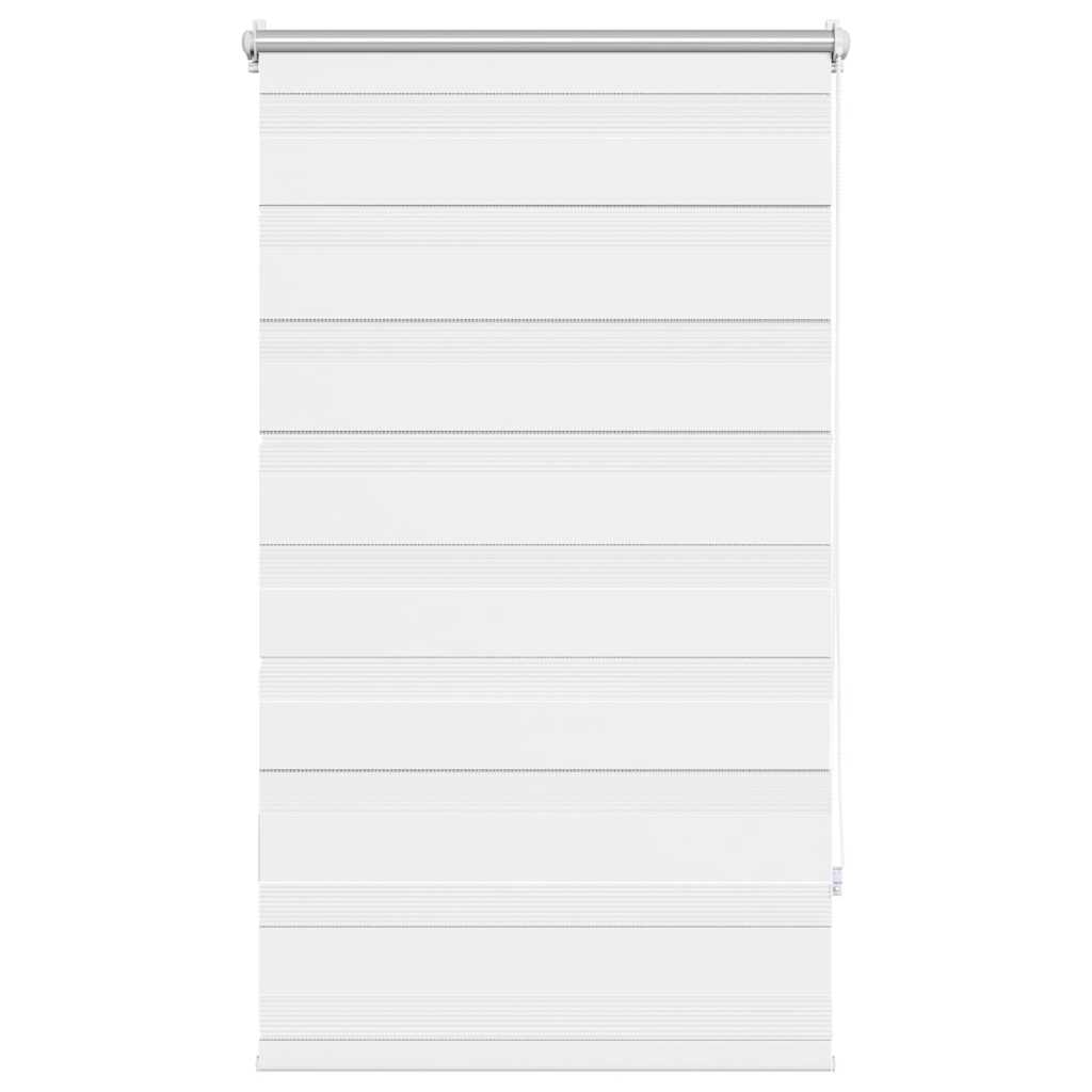 vidaXL Στόρι Ζέβρα 70,9 x 120 εκ. Πλάτος Υφάσματος 66,7 εκ. λευκό
