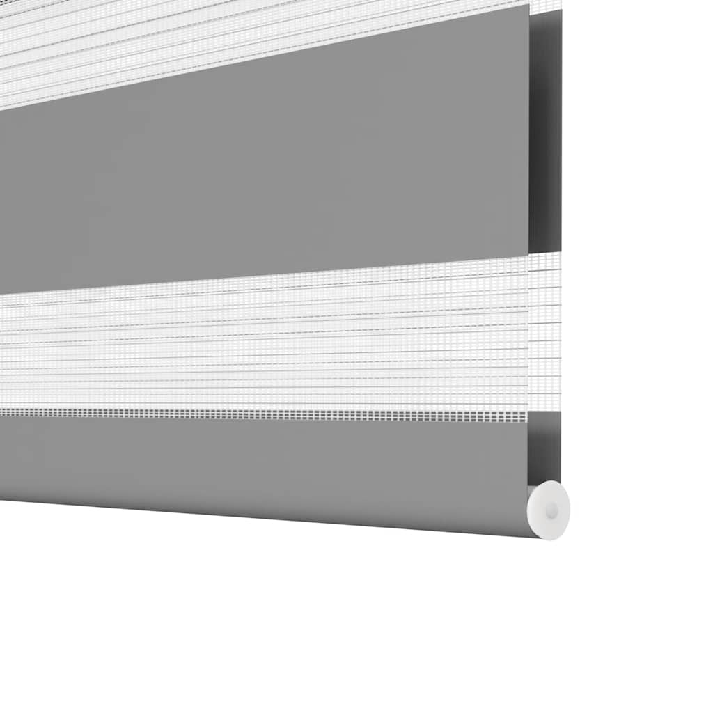 vidaXL Στόρι Ζέβρα 70,9 x 120 εκ. Πλάτος Υφάσματος 66,7 εκ. γκρι
