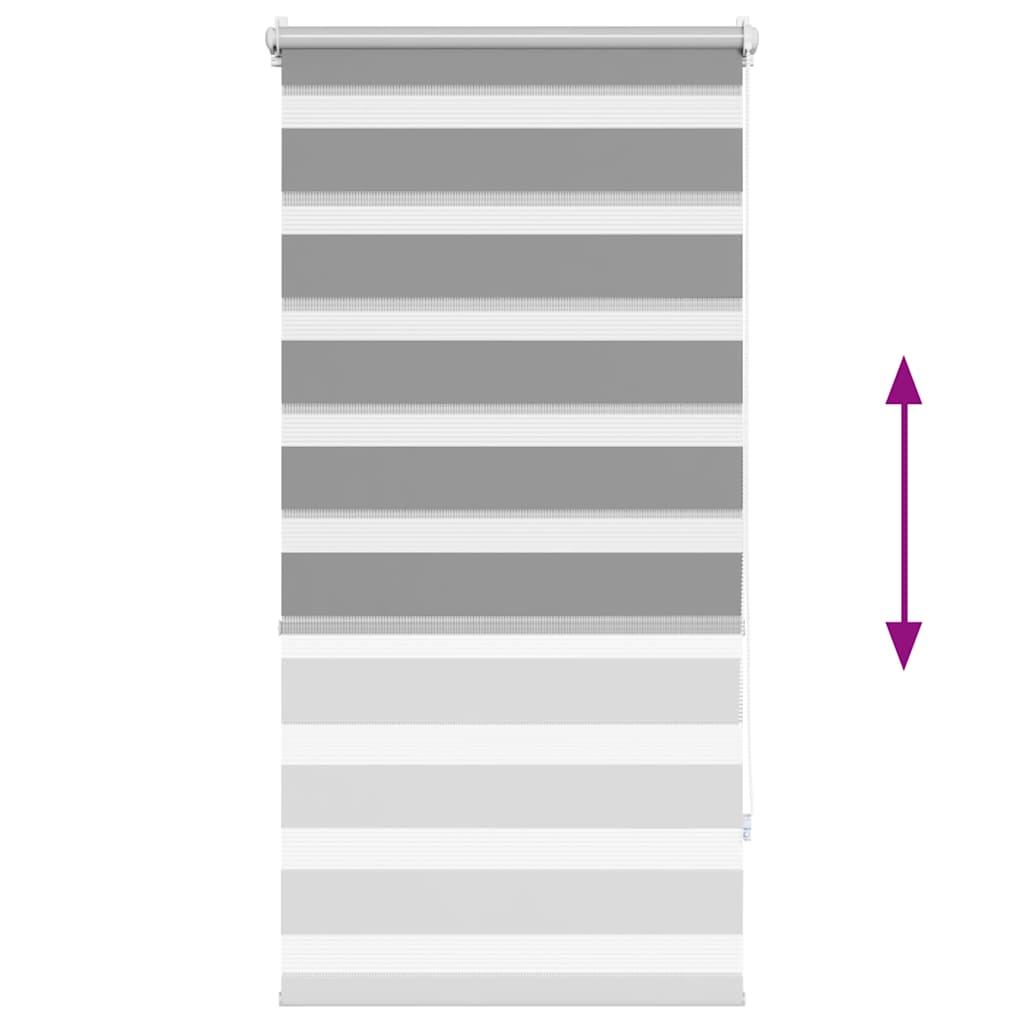 Σύστημα Σκίασης Ρόλερ Zebra Γκρι 80 x 150 εκ.