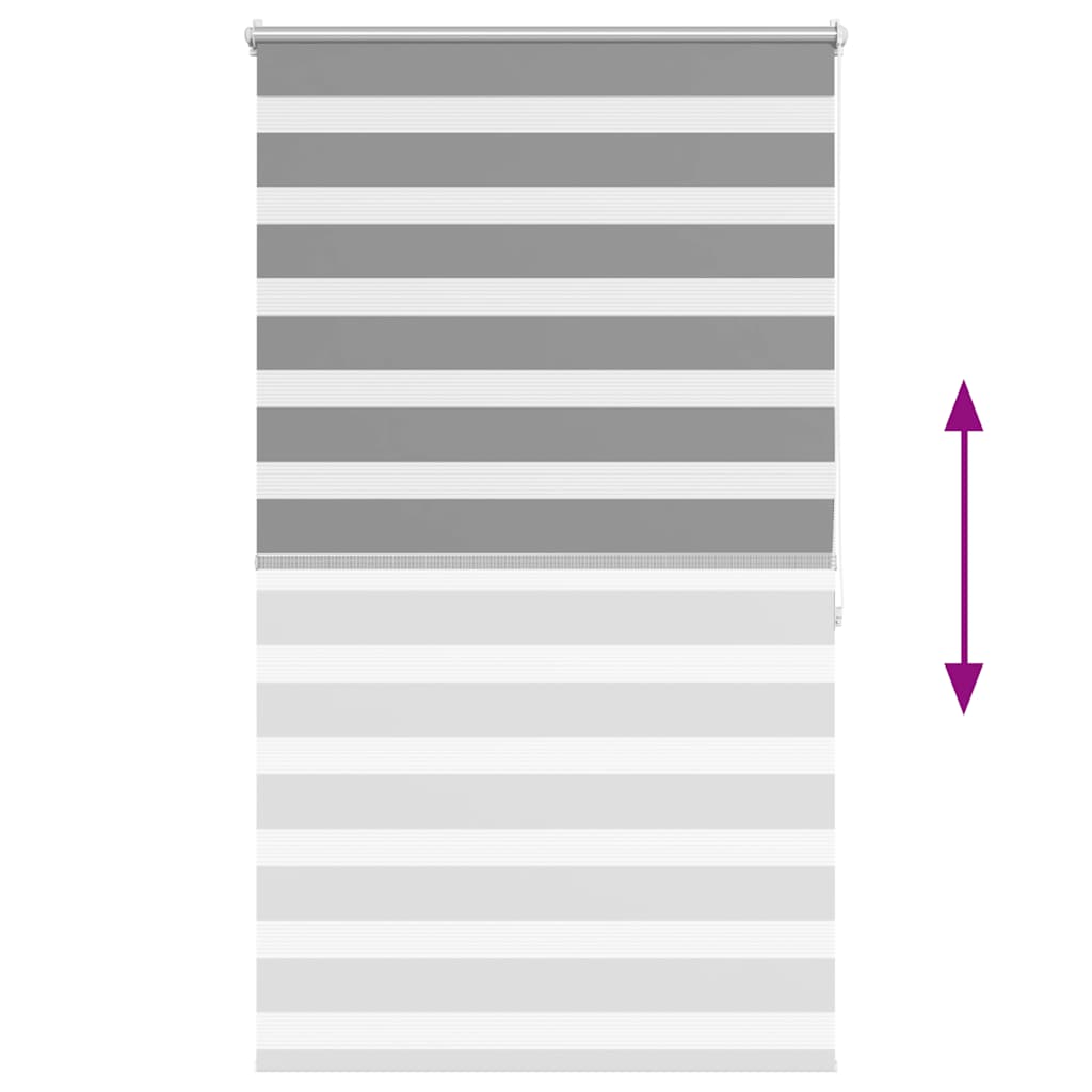 Σύστημα Σκίασης Ρόλερ Zebra Γκρι 80 x 175 εκ.