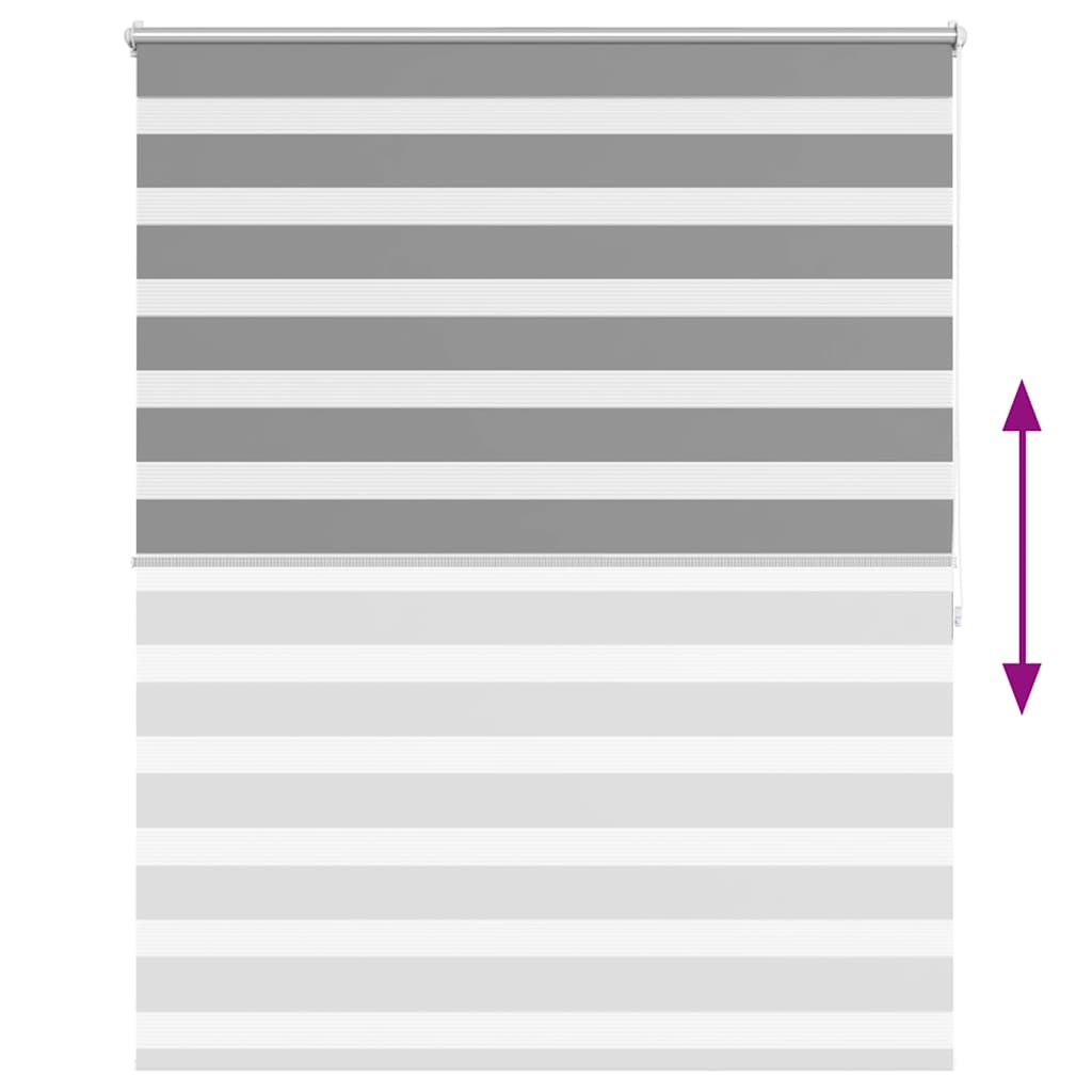 Σύστημα Σκίασης Ρόλερ Zebra Γκρι 120 x 175 εκ.