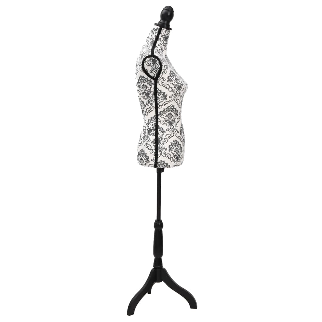 Μπούστο Ραπτικής Γυναικείο Ασπρόμαυρο