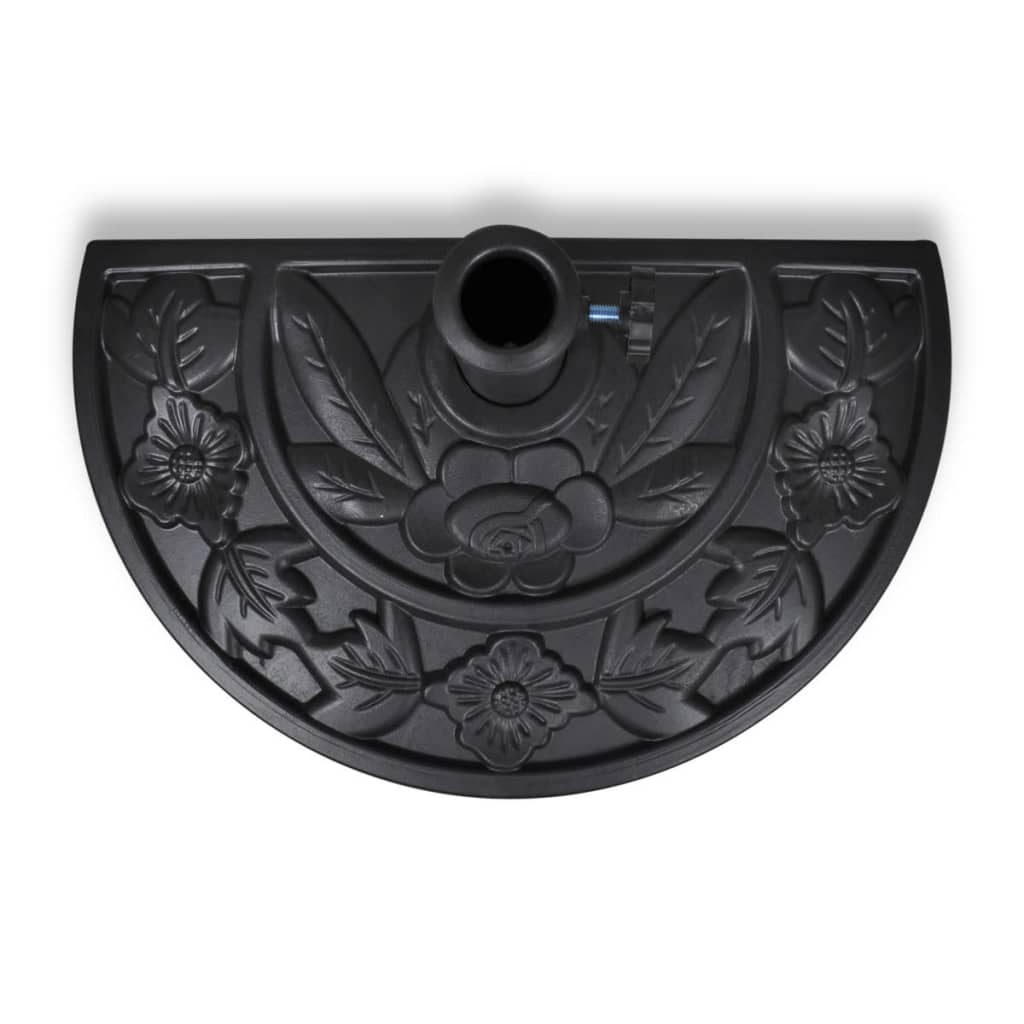 Ημικυκλική βάση ομπρέλας από ρητίνη