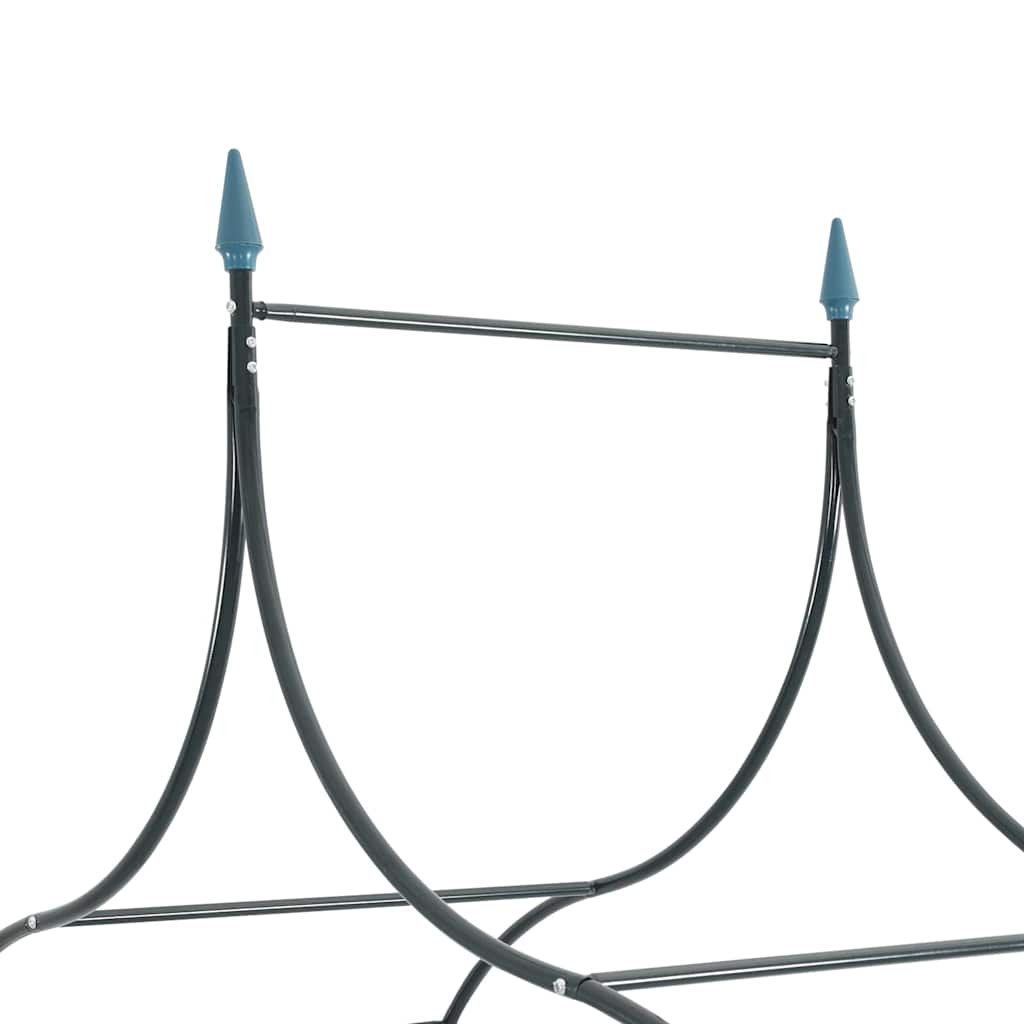 Αψίδα Κήπου για Αναρριχώμενα Φυτά με Μυτερό Σχέδιο Σκούρο Πράσινο