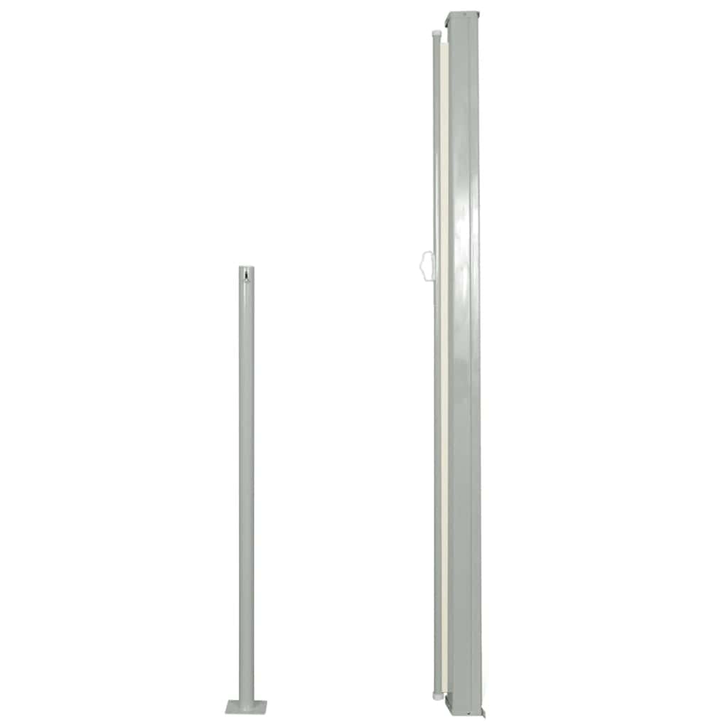 vidaXL Σκίαστρο Βεράντας Πλαϊνό Συρόμενο Κρεμ 160 x 300 εκ.