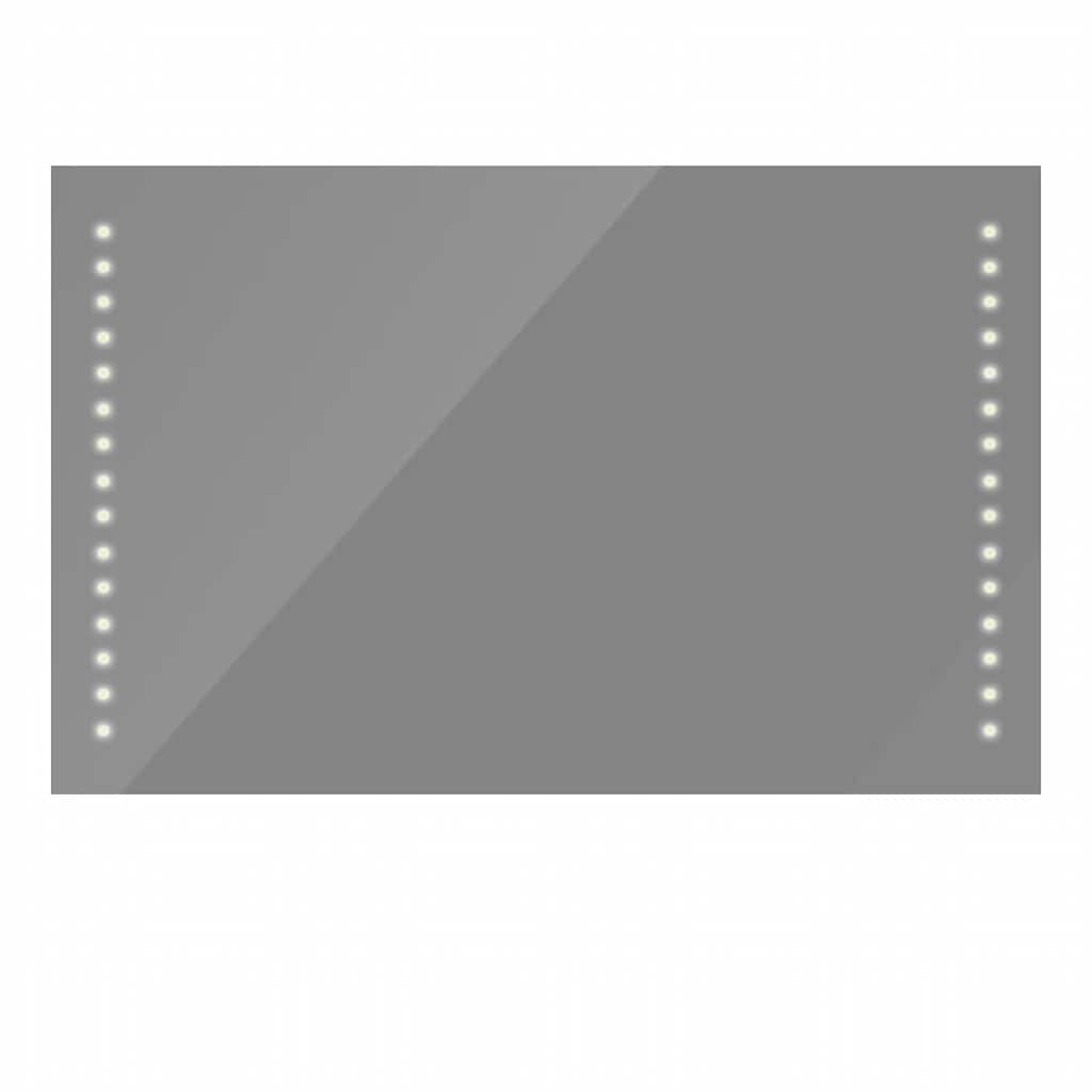 Καθρέφτης Μπάνιου 100x60cm（Μ x Υ) με Φώτα LED