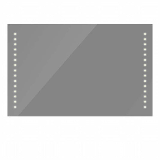 Καθρέφτης Μπάνιου 100x60cm(Μ x Υ) με Φώτα LED