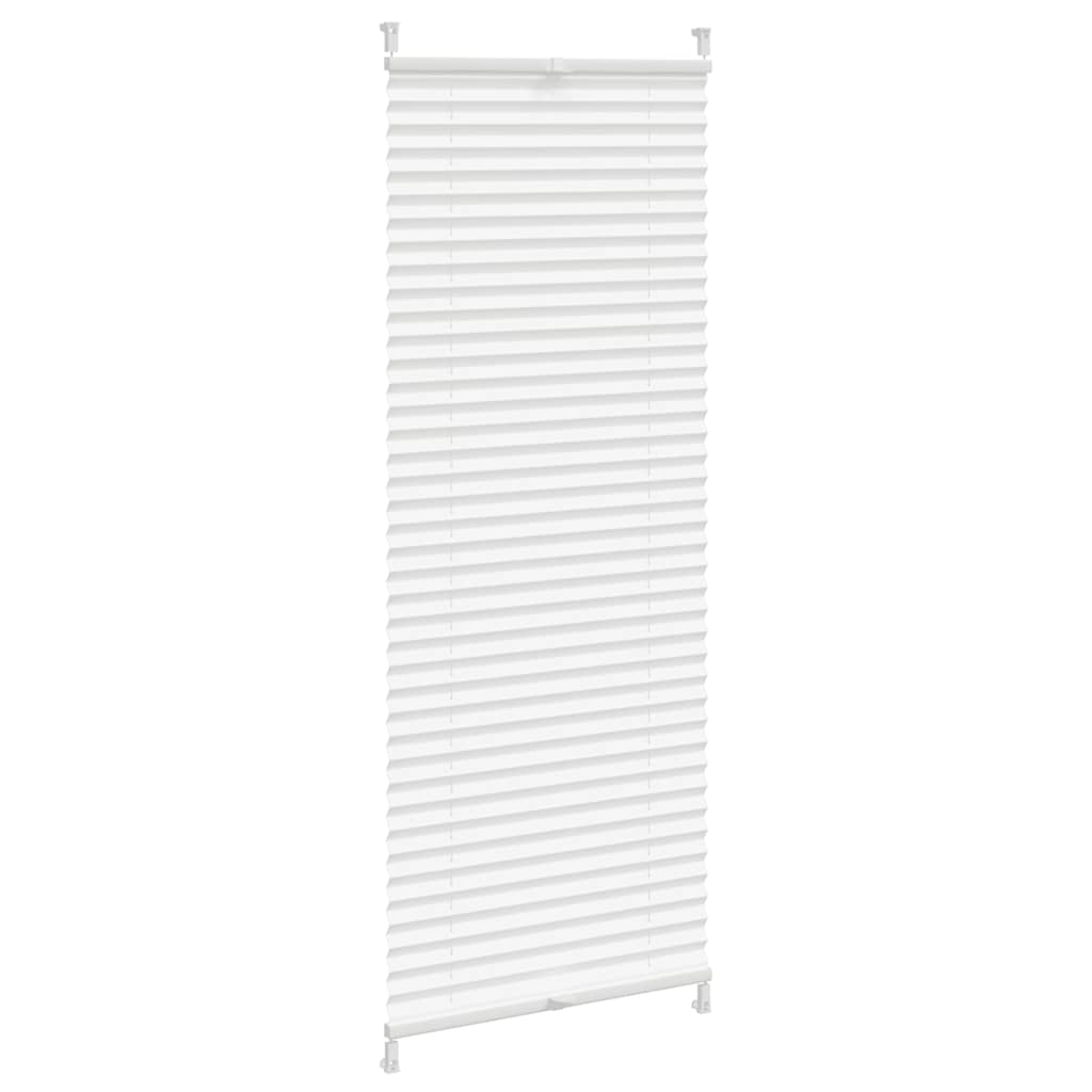 vidaXL Σύστημα Σκίασης Πλισέ Λευκό 40 x 125 εκ.