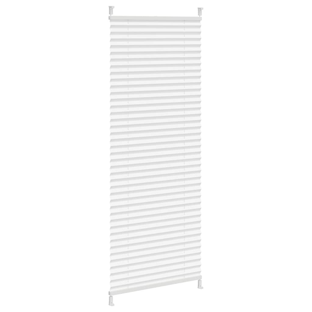 vidaXL Σύστημα Σκίασης Πλισέ Λευκό 40 x 125 εκ.