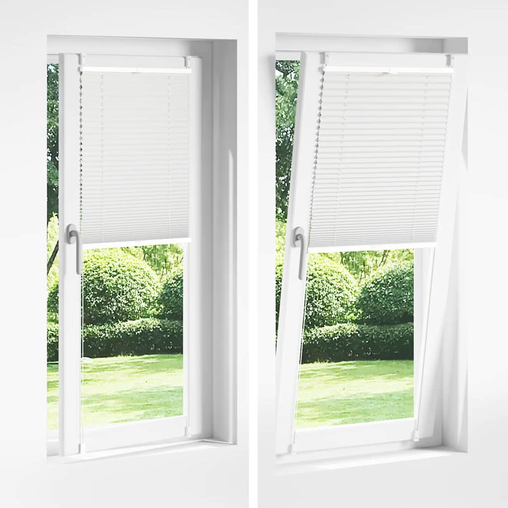 vidaXL Σύστημα Σκίασης Πλισέ Λευκό 40 x 125 εκ.