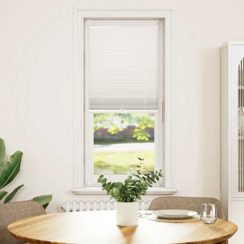 vidaXL Σύστημα Σκίασης Πλισέ Λευκό 40 x 125 εκ.